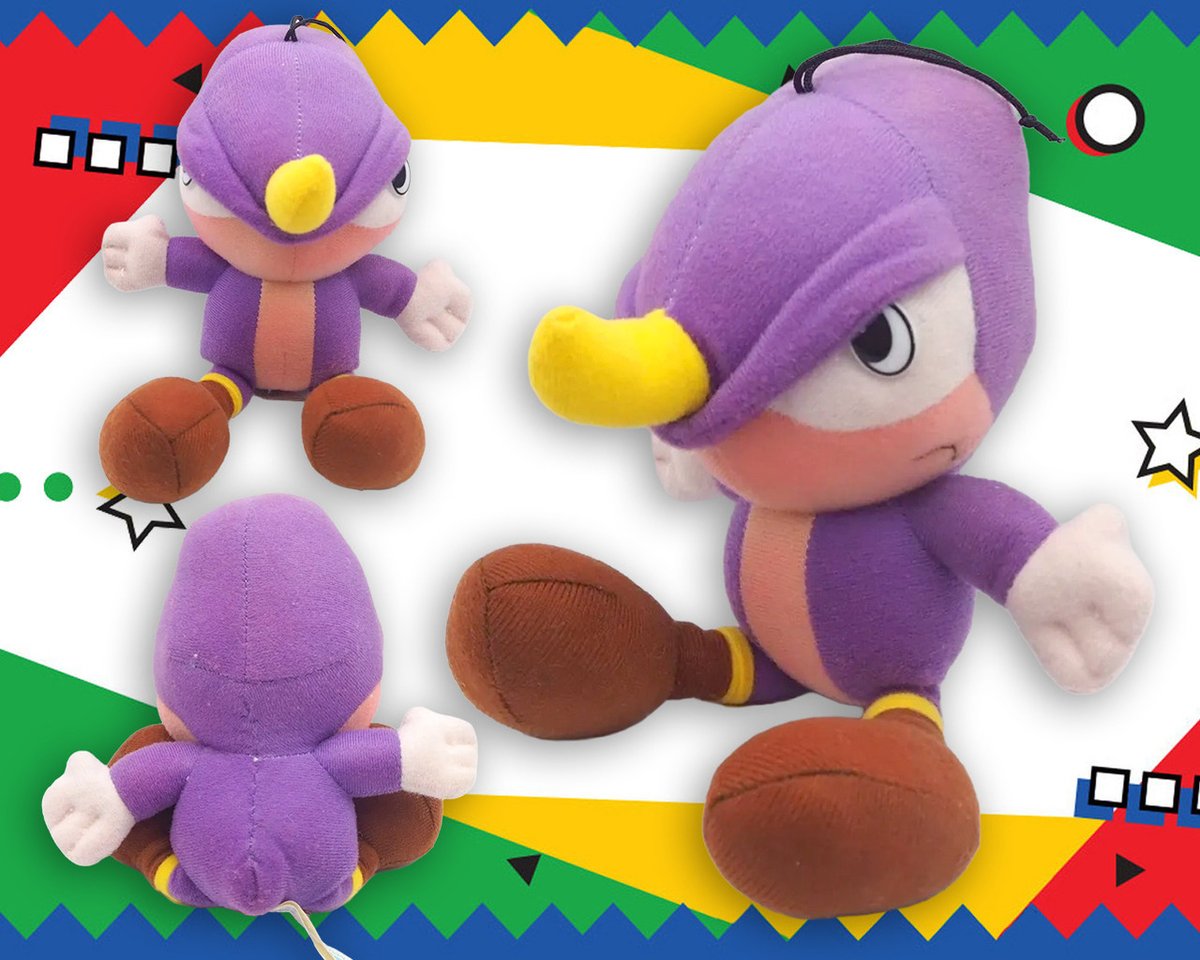 Sonic_Hedgeblog's tweet photo. Photos of the Espio 'Sonic The Fighters' bootleg plush, released in Thailand in the 90's. https://t.co/v0a5mvRHiw