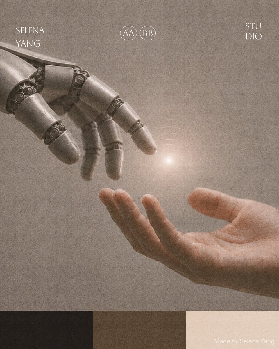selenayangx's tweet photo. exploring branding for physical ai

for a startup training robots to have the touch of a human ⋆˚꩜｡

what if tactile sensing had a more humanist visual identity?

~ feedback welcome! https://t.co/N0RbvfIQ71