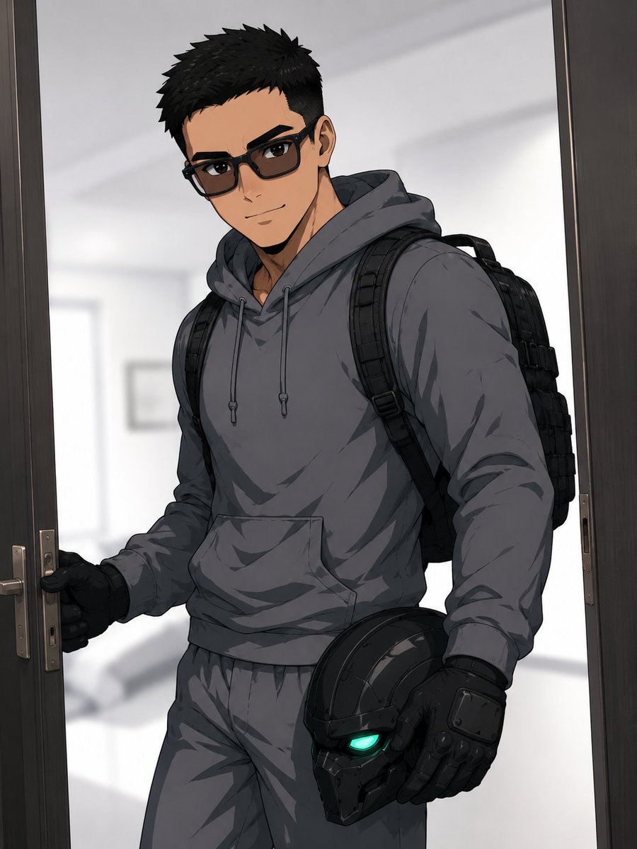 FerrisForges's tweet photo. "Sehhh, esa prueba de resiliencia" (Dormir en un suelo con losas rotas) "lo puso dificil... entonces ya que pase esa prueba, ¿cuando iniciamos las practicas de heroe?"
[Ferris was choosed by Mirko to do the hero internship thingy] https://t.co/orqbB7jFtW