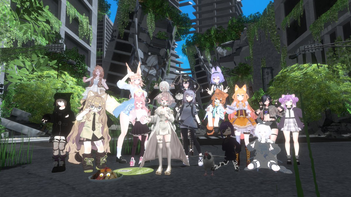 Moonlitnight232's tweet photo. ワールド巡り参加✨
3つ目のワールドが重くて、残念ながら集合写真撮れず🥲
そんなこともあったけど、アフターのお風呂で癒されたので今日はよく眠れそうです🛁
おやすみなさい😴💤
 #わさめぐ https://t.co/1ToBT7gPUA