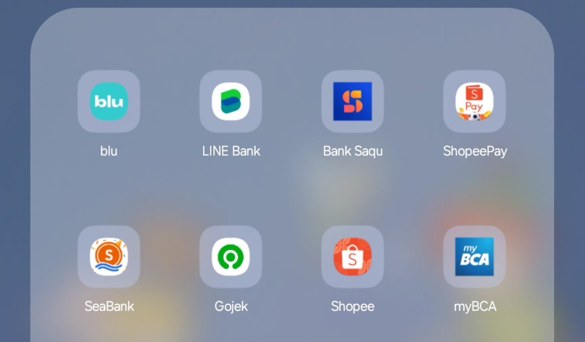 Iam_Icebear_'s tweet photo. Betull, aku simpan uang di bank2 ini + celengan cash juga di rumah. Emg dasarnya kurang suka jajan, jdi banyak buat nabungnya. Alhamdulillah 💜😍
Konsepnya, gajian > tf ke tabungan2 > lupakan. 😅 https://t.co/0u938d9ua7