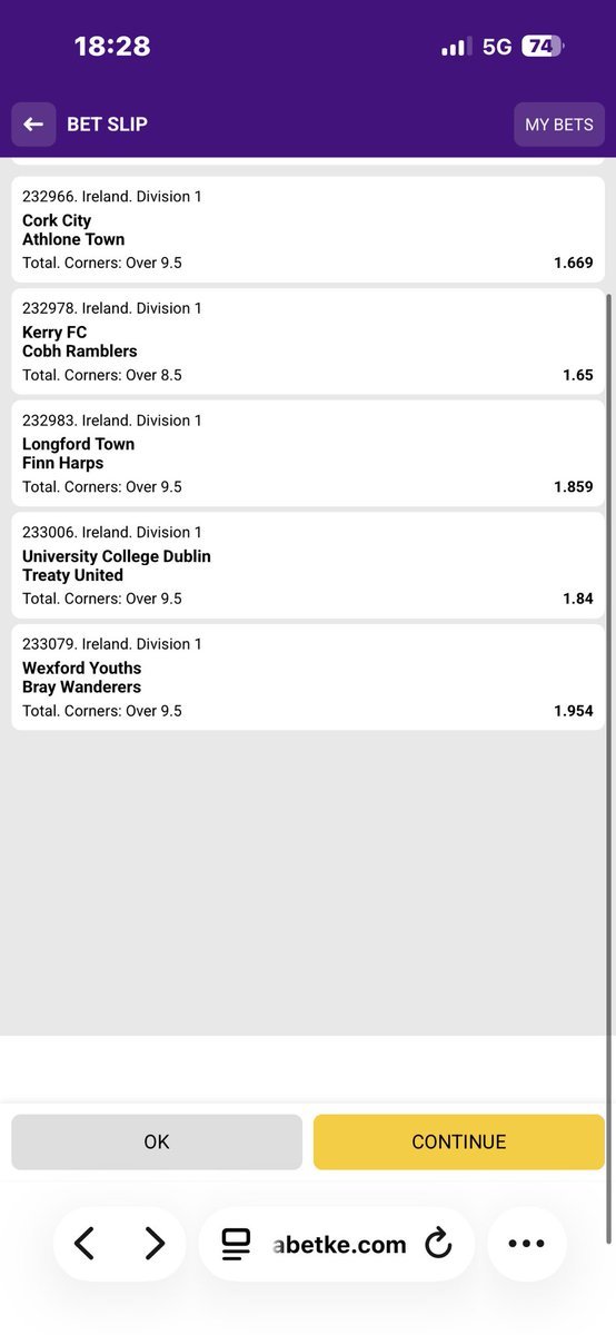 castrofy26's tweet photo. Money 💯 18 odds for corners only 9M989. https://t.co/DLqb6HGQT1