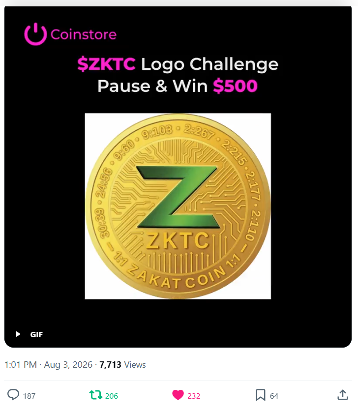 SugeidisV's tweet photo. @CoinstoreExc @ZakatCoinInc Super excited to complete all tasks. Thank you.
@hengorgri @F0RVenDetta @Costinako 
UID: 36310276305088642 https://t.co/kdJISF9CVF