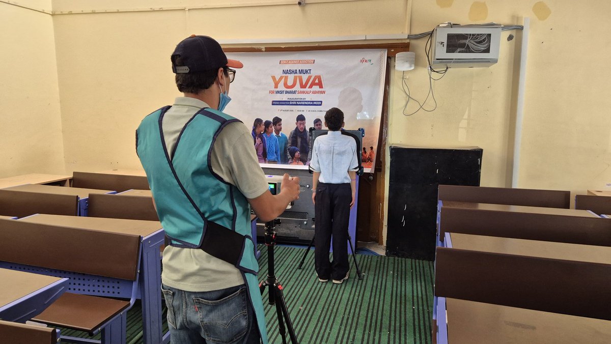 HealthKargil's tweet photo. DTC Kargil continues its Active Case Finding drive under NTEP! Integrated AI chest X-ray, dental, eye, &amp; NCD screening camps were held at JNV Kurbathang &amp; Andoo today. Total 177 individuals screened and 9 CBNAAT referrals sent https://t.co/2mmJW7Ry5K