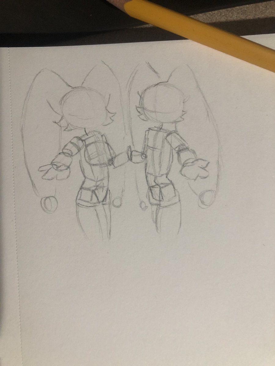Alter_One_1's tweet photo. 1 is the sketch, the 2nd the final look
Im improving more 🔥���🔥
#art #pencil #drawing #sketch #furry #Palworld https://t.co/zKQRTEvQBn
