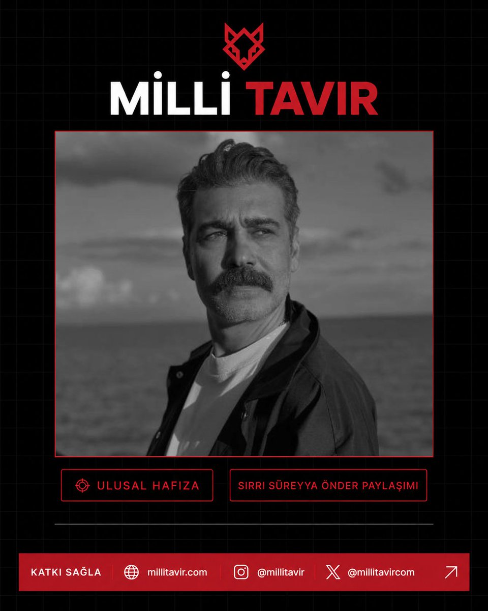 millitavircom's tweet photo. Caner Cindoruk, İnstagram gönderisinde Sırrı Süreyya Önder'i andığı için arşivimize kaydedilmiştir. Tüm arşiv listesi için https://t.co/G578z1q3R5 https://t.co/A592F5QLaC