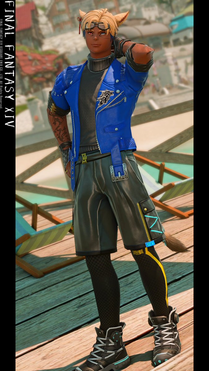 FFXIV_Taro's tweet photo. ちなみに昨日のやつを何をとは言わないけど全開にすると…こうなります。
特にズボンが…ね…？？ https://t.co/OOYibT4zn2