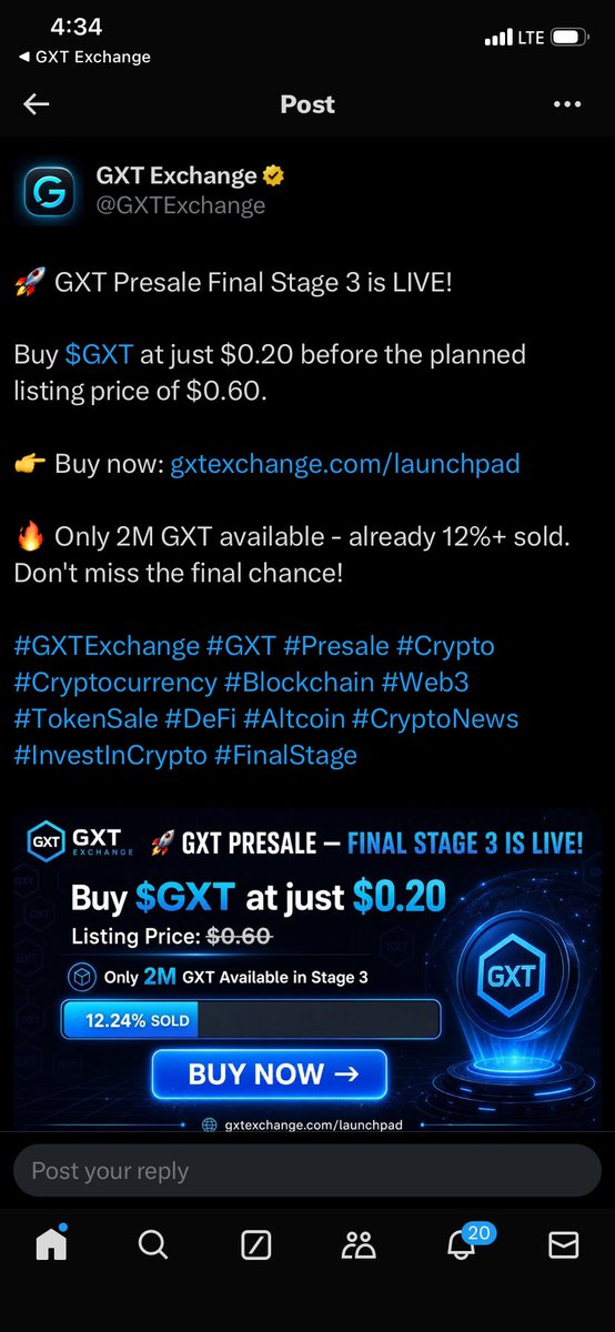 gidadagate's tweet photo. @GXTExchange https://t.co/n3gO4LNcoz