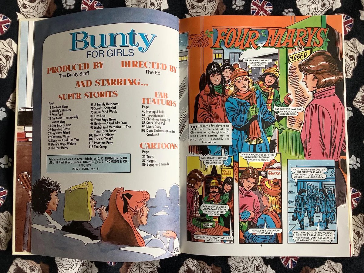 WatsonsVintage's tweet photo. NEW LISTING - A Fun #giftforher RARE Vintage Bunty For Girls 1994 Annual in Hardback - Collectable Book - Fun Retro Birth Year Gift -Childhood Nostalgia - Photo Stories etc https://t.co/u9h31AYBeY via @Etsy #VintageBooks #Bunty #1994Annual #90sNostalgia #TheFourMarys #PhotoStories