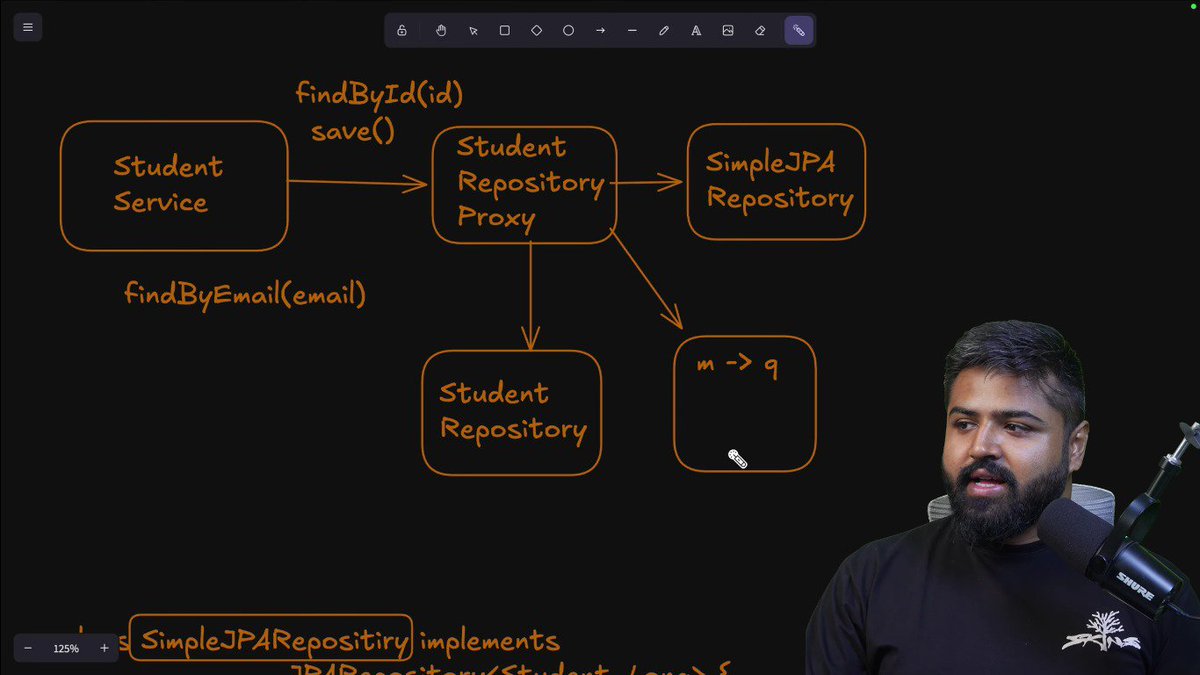 AzadKumar161440's tweet photo. Day - 32 β
Spring Boot
Master Spring Data JPA in One Video | JpaRepository, JPQL, Pagination | Spring Boot Full Course
#SpringBoot #SpringDataJPA #JPA #Hibernate #JPQL #Java #BackendDevelopment #SoftwareEngineering #LearningInPublic #CodingJourney #RohitNegi #AdityaTandon https://t.co/40Esimvc4H