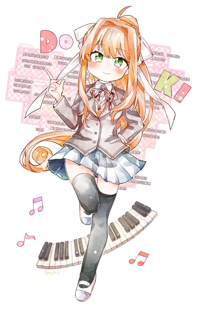 mimimicoffee's tweet photo. 5年位前に描いたドキドキ文芸部のFA💕
#DDLC https://t.co/0wvtrxnBZb