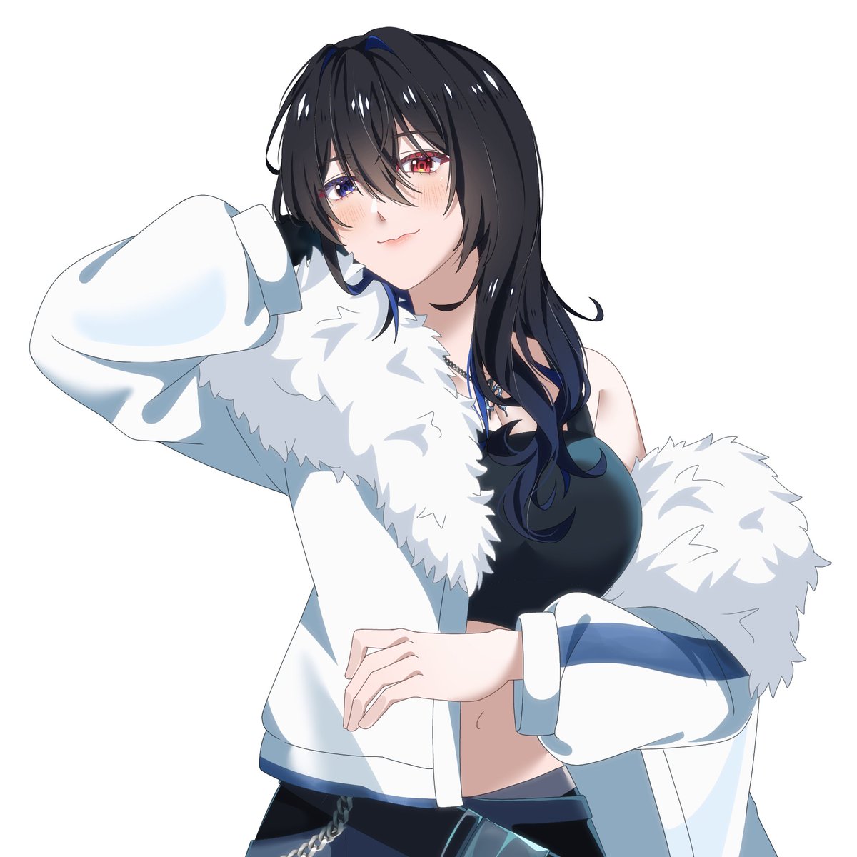 HatsuyukiKuro's tweet photo. thank you @Moqing_vtuber for the art
#kuroyons https://t.co/eepyxOmkdE