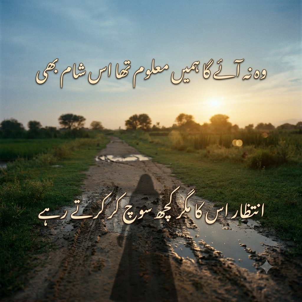 chotaymaster's tweet photo. وہ نہ آئے گا ہمیں معلوم تھا اس #شام بھی
#انتظار اس کا مگر کچھ سوچ کر کرتے رہے https://t.co/hTjmJoqMkl