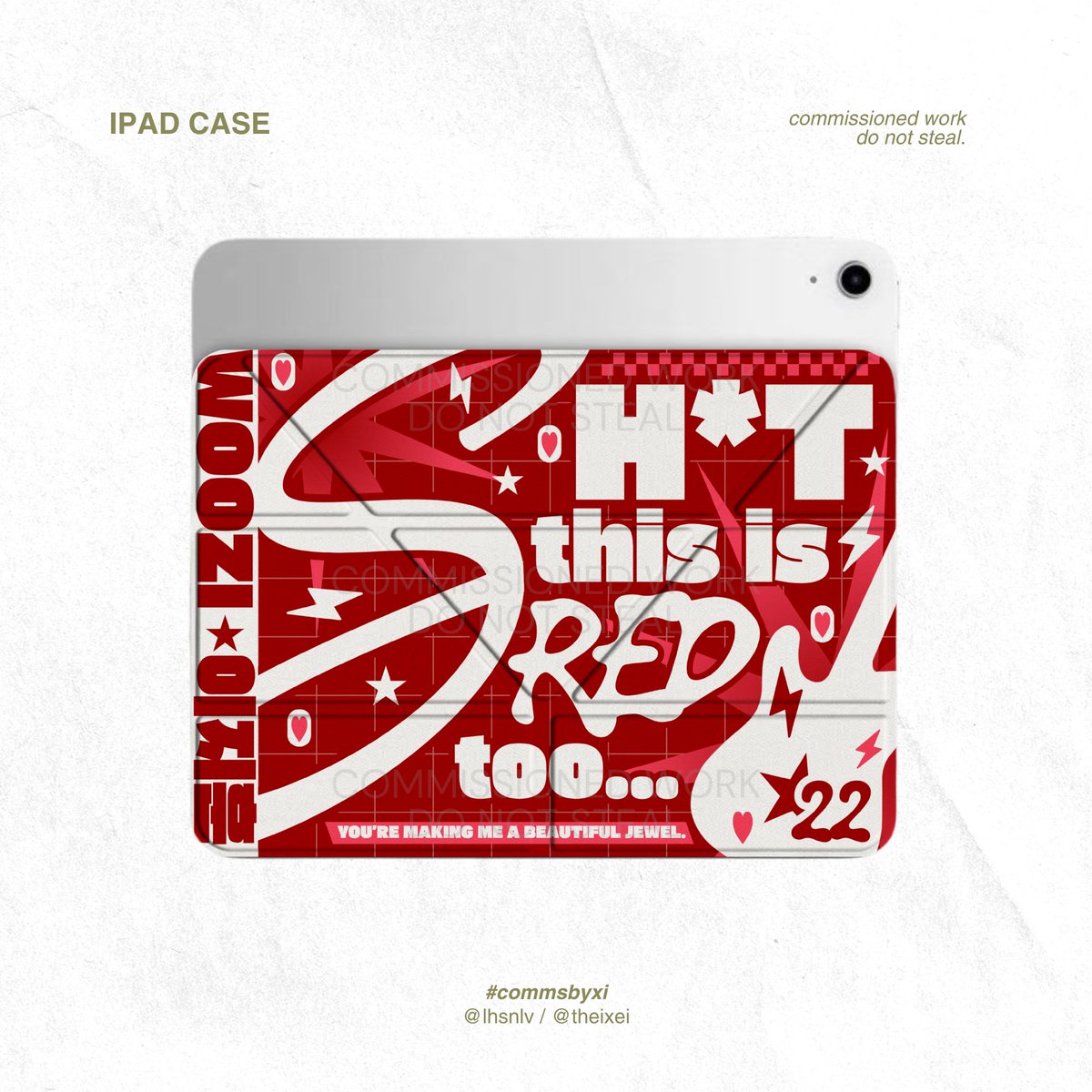 theixei's tweet photo. [ #commsbyxi ] ipad case

open for all fandoms!
rush / non-rush
personal / commercial use

t. wts lf design comms graphic layout edit kpop event seventeen woozi cupsleeve birthday concert world tour freebies cse fan support https://t.co/5U2HgaJt7D