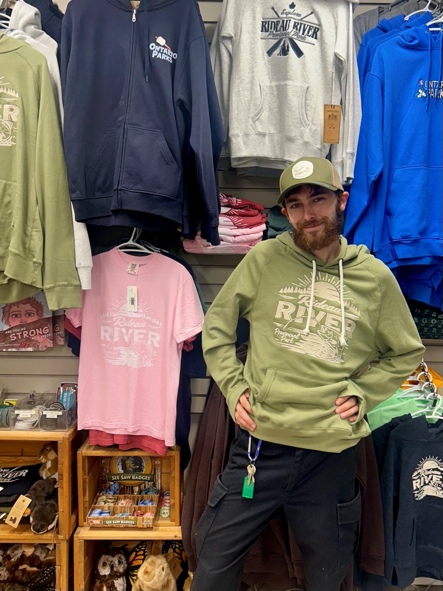 RideauRiverPP's tweet photo. Need a new hoodie for those cool camping mornings? We’ve got you covered!

Stop by the park store to see what’s in stock!

#merchmonday https://t.co/sR468j11WF
