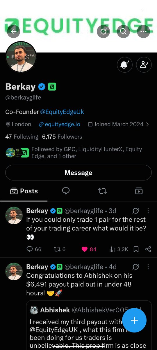 KingPrevailer's tweet photo. @Malekfx1155 @EquityEdgeUK @berkayglife All done
@SayianUUI https://t.co/bAwKJWZNhV