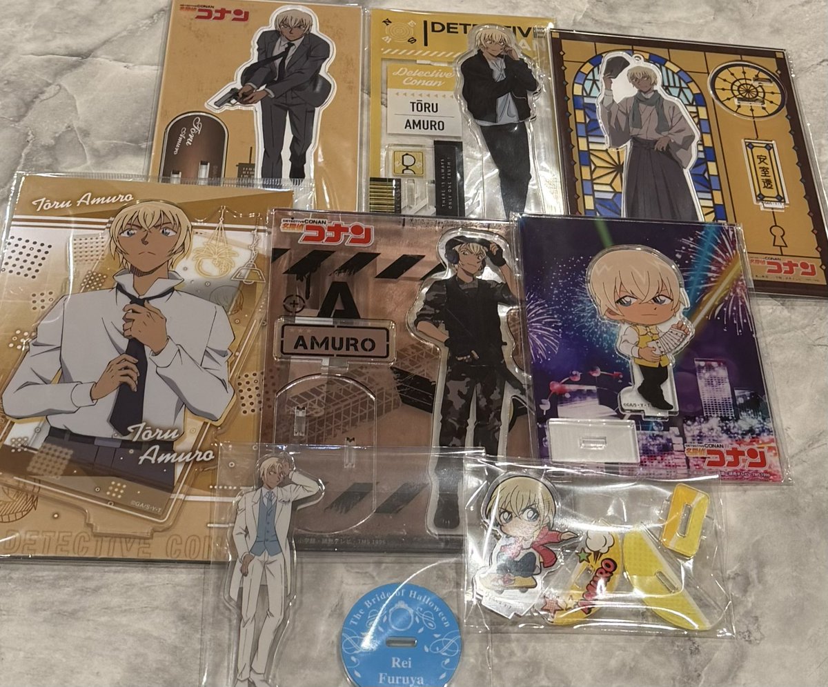 igbvpg's tweet photo. 【交換/譲渡/買取】 名探偵コナングッズ

譲：赤井秀一 安室透 降谷零 グッズ

求：paypay , メルペイ 
(アプリを通してのお取引も◎)

定価以下でのお譲り◎

画像の他にもタオル・ぬい・TCG・中国トレカ等まだまだありますのでお気軽にお声がけください。 https://t.co/WMso7zkFgB