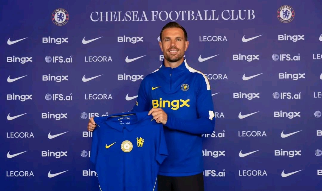 SportyCFC's tweet photo. Chelsea confirm Jordan Henderson has joined as a free agent after leaving Brentford. Two-year contract.✍️

🗣️ Henderson: “Given the size of the club, the manager, who I have great admiration for, and the quality of the players, this was a huge opportunity I couldn’t turn down https://t.co/vdDouSqSmk