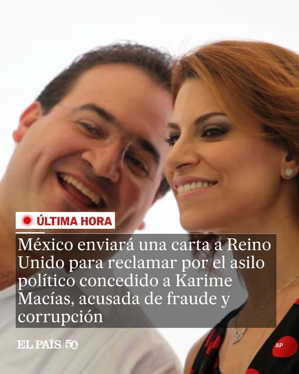 AliciaJ86958882's tweet photo. ¿Qué pasó con esta RATOTA, la Karime?
$450 mil pesos mensuales cuesta su estancia en Londres. Fácilmente ya se ha gastado 45 millones de pesos, más lo del abogado para que no la extraditen. ¿De dónde salió tanto dinero? https://t.co/iEHWYXhIfi