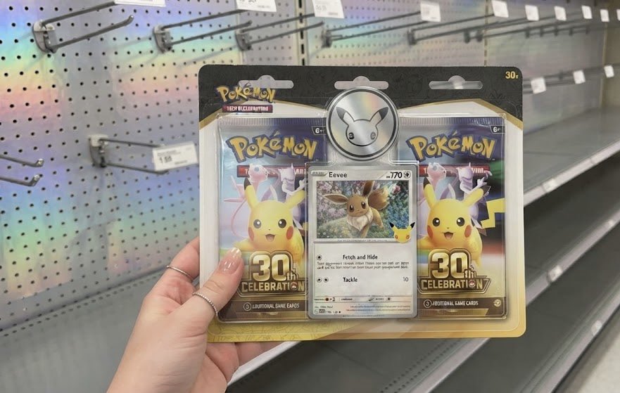 TORSZN's tweet photo. People are apparently finding 30th anniversary products at Target today! 

#pokemon https://t.co/EEnyxakuPw