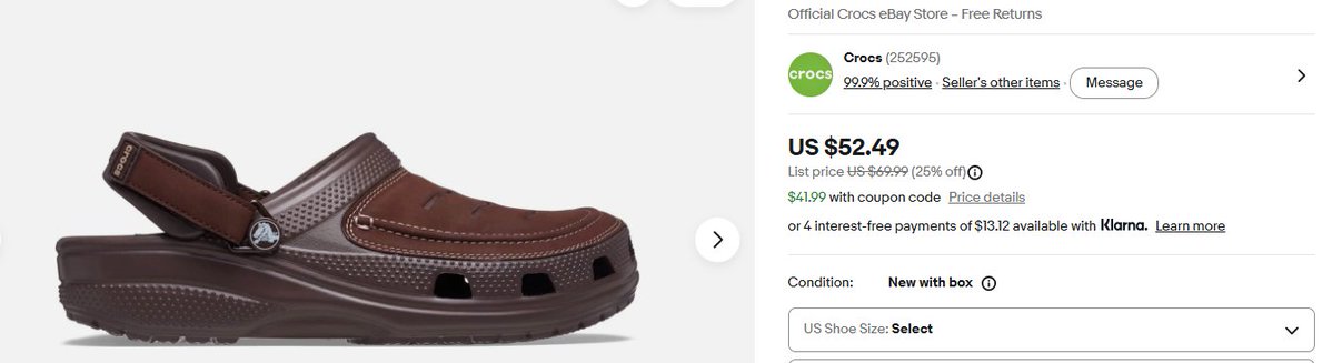 _jidong3's tweet photo. Crocs Men’s Yukon just hit different  LiteRide foam that feels like walking on clouds ☁️
Adjustable strap for the perfect locked-in fit

Price: 82,000 naira minus shipping fee https://t.co/4WDmDqTBJF