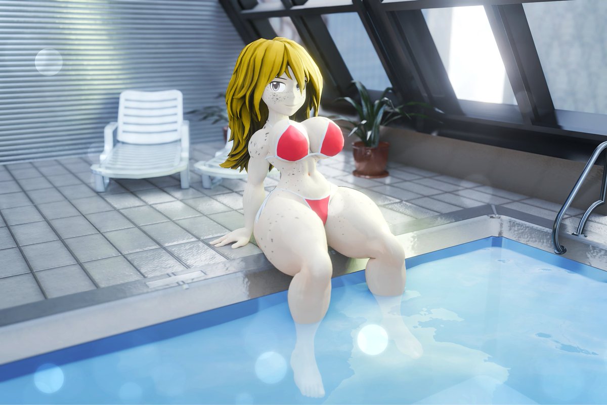 DecayingNSFW's tweet photo. Pretty lady sitting by the pool (futa)

(Cassidy Rae OC by AlexSpider)
#3dart #render #nsfw https://t.co/XeIEmGPSoF