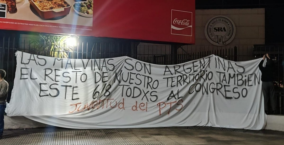 myriambregman's tweet photo. Las Malvinas son argentinas, el resto de nuestro territorio también. 
Nos vemos el 6. https://t.co/wuGzr7dgQJ