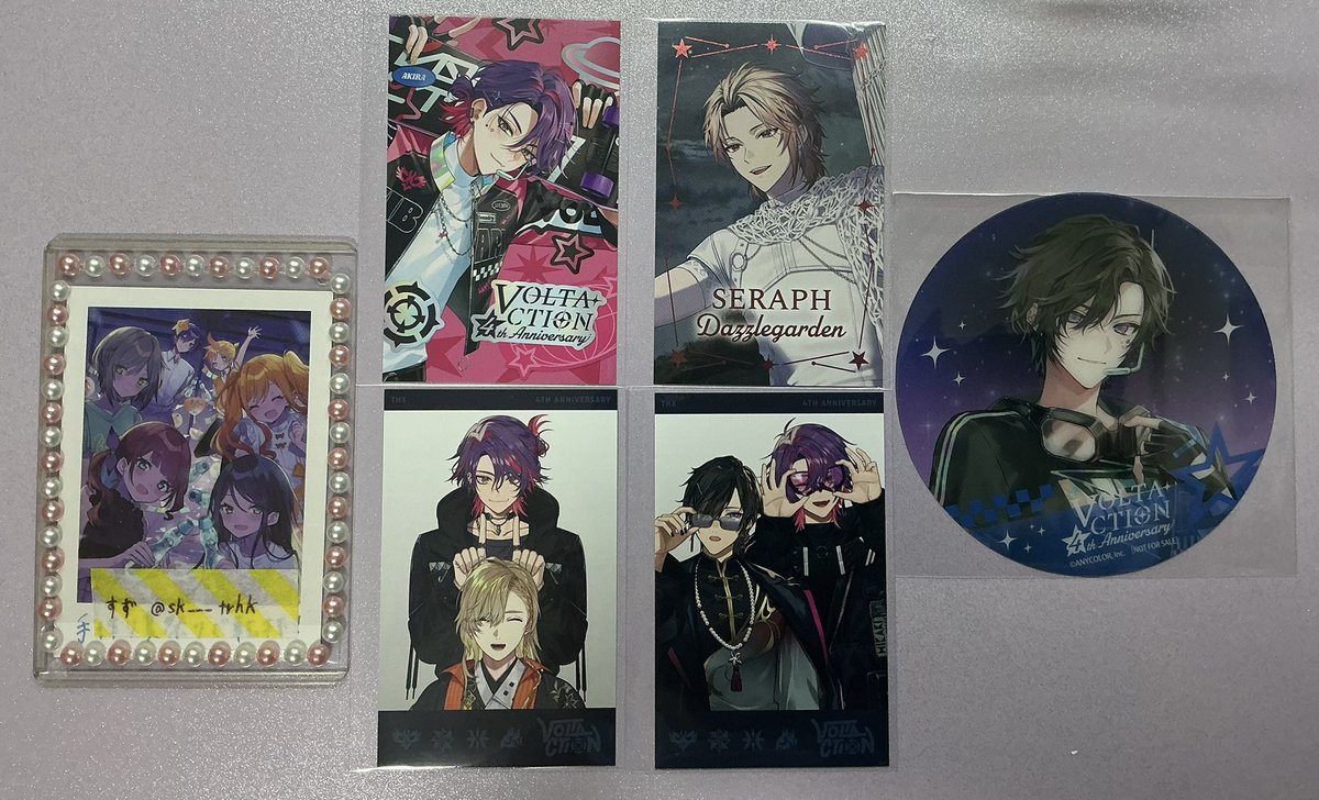 sk___trhk's tweet photo. 交換
にじさんじ VOLTACTION 4th Anniversary チェキ アニメイト 特典 クリアコースター

譲: 画像1
求: 画像2 (各1)

揃えたい絵柄の関係から推しもお譲りに出しております。
郵送のみ　お気軽にお声掛けください◎ https://t.co/3UtoCY2oOJ