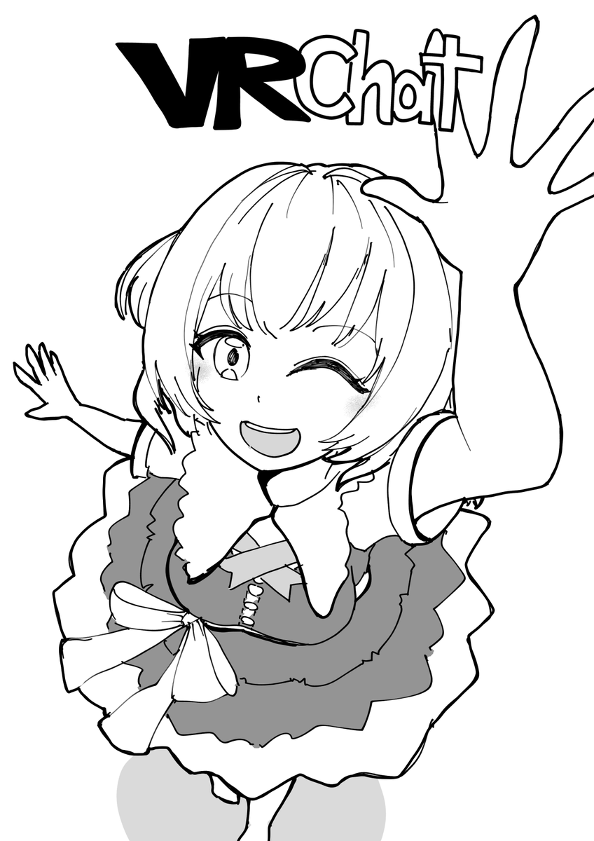 みんな～～！ みてみてみて～～～！！！！ もちみちを描いてもらったよ