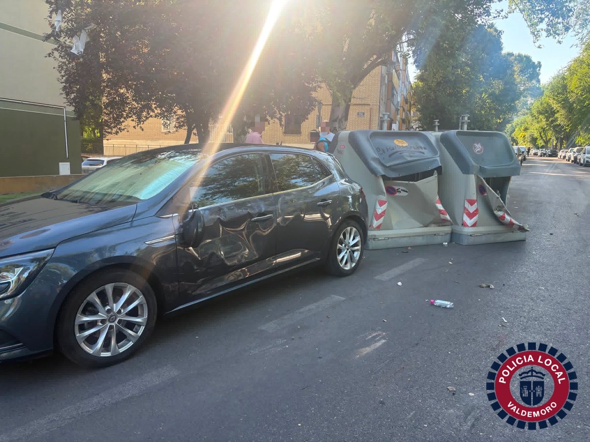 policiavaldmoro's tweet photo. 📆 #DomingoTarde
📍 #RíoManzanares
Instruimos atestado por un delito contra la #SeguridadVial
🔗 Detenemos a la conductora de un turismo, implicada en un siniestro vial con vuelco, tras arrojar un resultado de 0.73 mg/l en la prueba de alcoholemia y dar positivo en drogas. https://t.co/vVWyr8vM2h