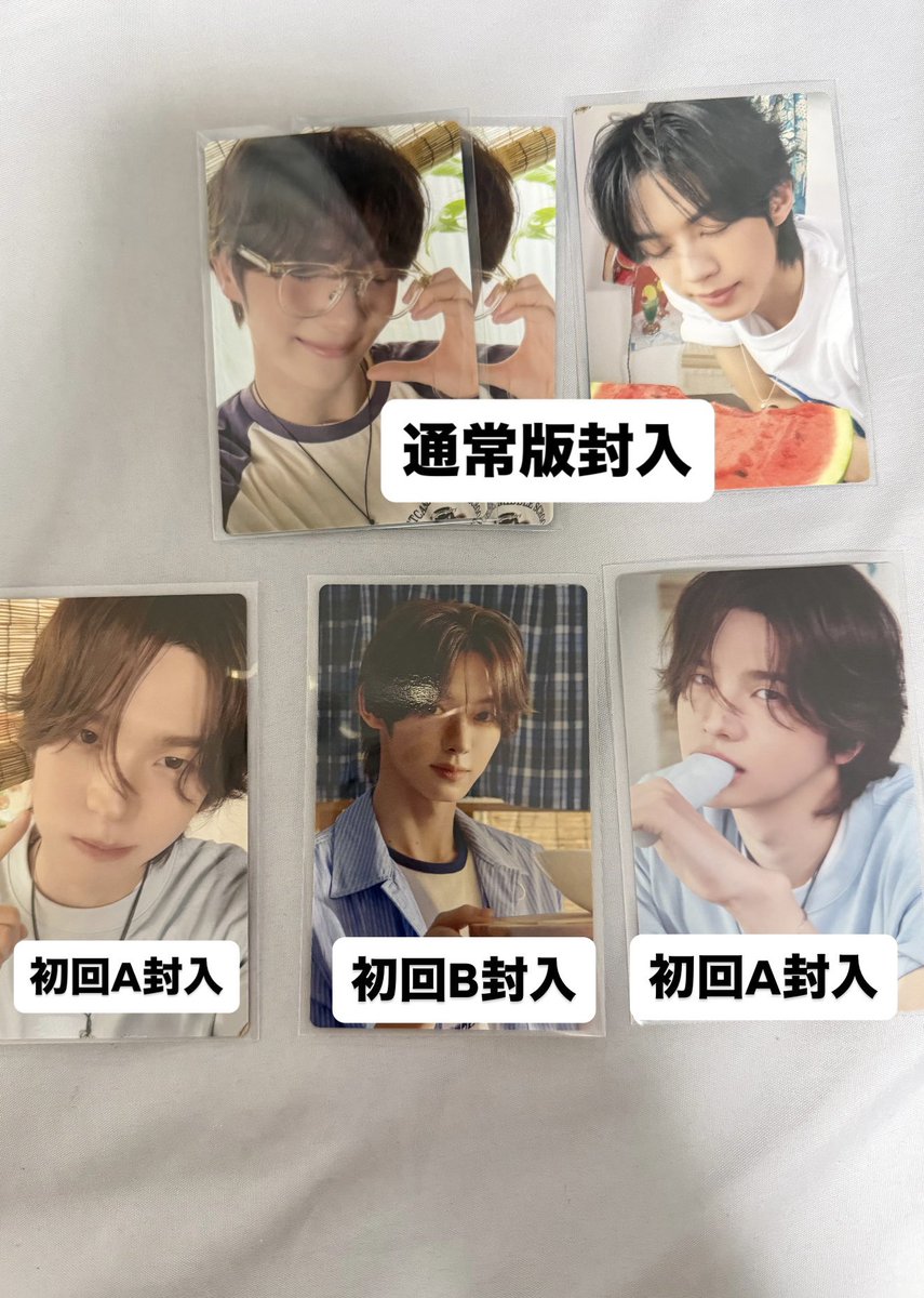 ramchan_113's tweet photo. tws sodasoda トレカ 交換

譲￤画像のもの

求￤リプご覧下さい(同種ハンジン ドフン特に👑の物)同異種検討します！！

お心当たりある方いらっしゃいましたらお気軽にお声掛けお願いいたします🍀

 #ТWS #トレカ交換 #SODASODA https://t.co/uX5XGoHIpI