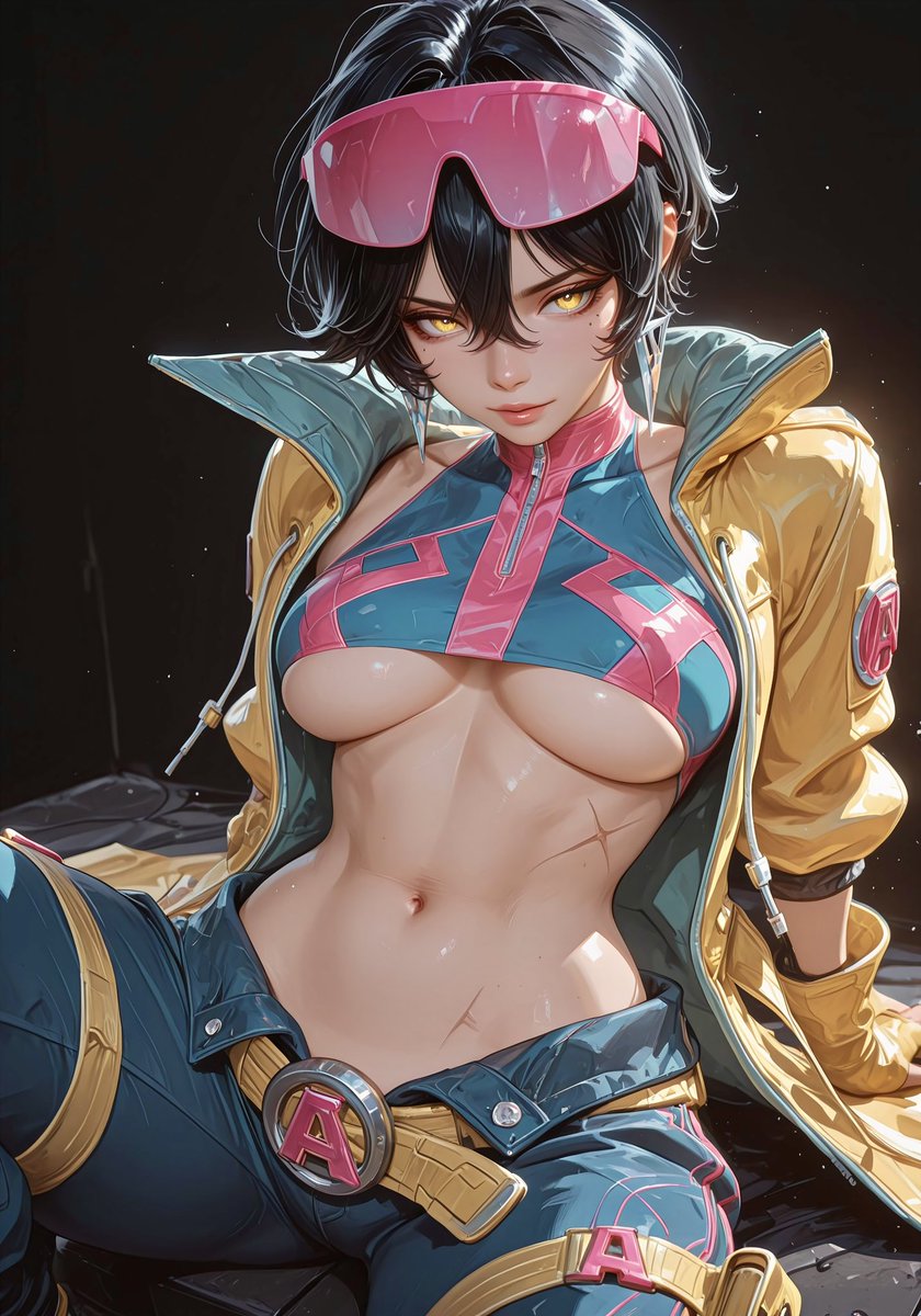 OverfiendAI's tweet photo. #Jubilee #MarvelRivals #XMen SFW. No nudity. https://t.co/yhApnluyUn