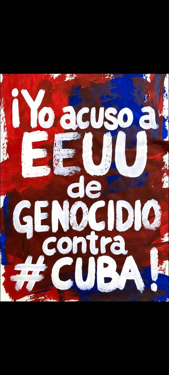 fxracines's tweet photo. @_TereFelipe_ De todos aquellos con poder para evitar el genocidio, ninguno ha realizado acción relevante ... La misma posición cómoda se observa  ahora:

¿Tampoco asomará ALGUIEN PARA DETENER EL GENOCIDIO QUE COMETE ESTADOS UNIDOS CONTRA EL PUEBLO CUBANO? https://t.co/bprHJGAUt6