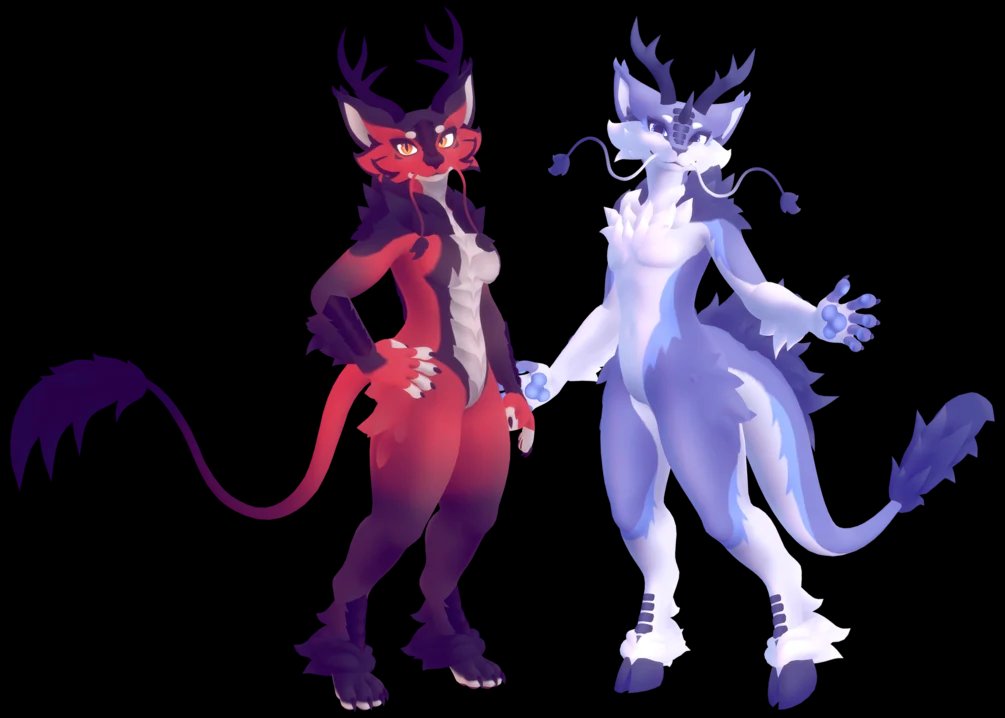 CallistaKirin's tweet photo. Just would like to state for the record that my avatars have never and will never use any form of DRM or verification process to access. Even if it becomes standard, I am not adopting that process.

(btw check out the feyrin :3) https://t.co/PGzA3UqSQJ