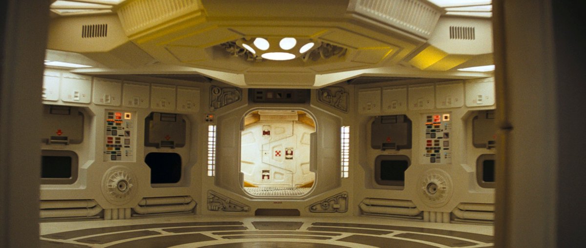 scifried's tweet photo. Inside the Nostromo in Alien (1979) https://t.co/c4YnTHvkck