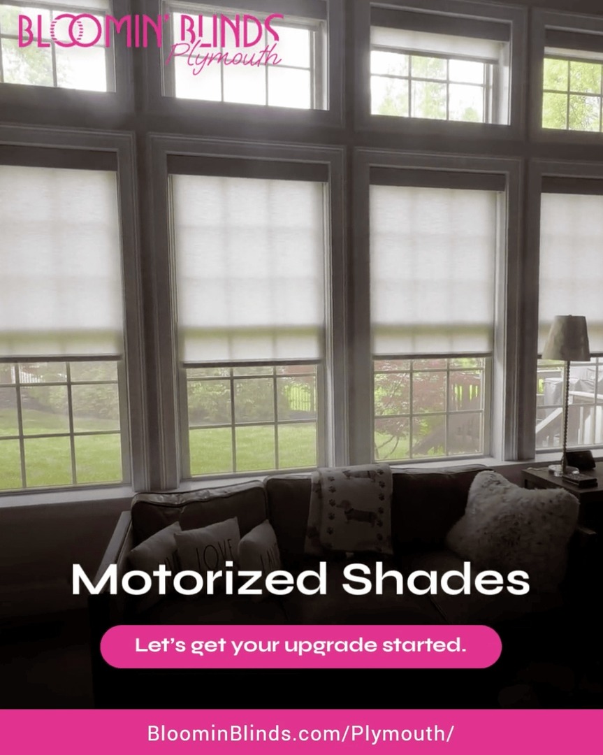 BloominBlindsPl's tweet photo. Motorized window treatments make everyday living easier. Adjust your shades with the touch of a button for effortless light control, added convenience, and a clean, cordless look.

#BloominBlinds #BloominBlindsPlymouth #MotorizedShades #CustomShades #Sha… https://t.co/Oc2Xy2oPTk https://t.co/WFHOezIRGL