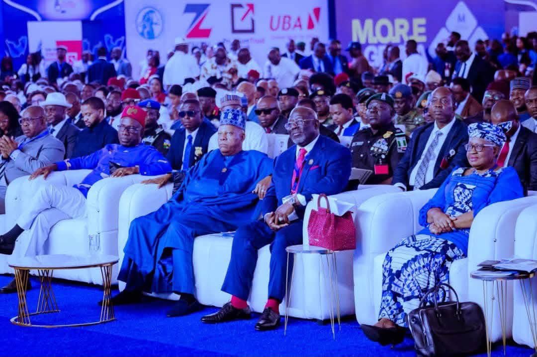 ossaiovie's tweet photo. ECONOMIC SUMMIT: Delta, First-Order Investment Destination - Shettima 

...As Oborevwori Unveils $100m Fund To De-risk Investments In Delta

Vice President Kashim Shettima, Monday called on local and foreign investors to take advantage of Nigeria's improved economic outlook, declaring that Delta State is strategically positioned to emerge as one of the country's foremost investment destinations.

He said the Federal Government's economic reforms continue to restore investor confidence.

Speaking at the opening of the Delta State Economic and Investment Summit 2026 in Asaba, Shettima said the bold reforms initiated by President Bola Tinubu's administration had strengthened macroeconomic stability, improved Nigeria's global credit profile and created the right environment for long-term investments.