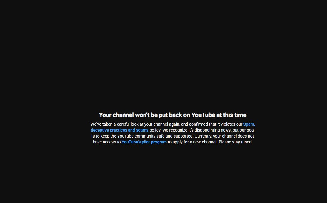 Talalkhan82's tweet photo. Channel Link: https://t.co/acooG8d17A 
#YouTube #TeamYouTube #ChannelSuspended #CreatorsFirst https://t.co/vAFpUJY6ud
