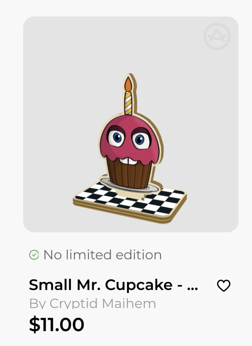 Cryptid_Maihem's tweet photo. I was just kinda messing around but this is actually really cute.
#fnaf #fnaf1 #mrcupcake 

https://t.co/w61WkfkQwu https://t.co/8XZnkvivdL