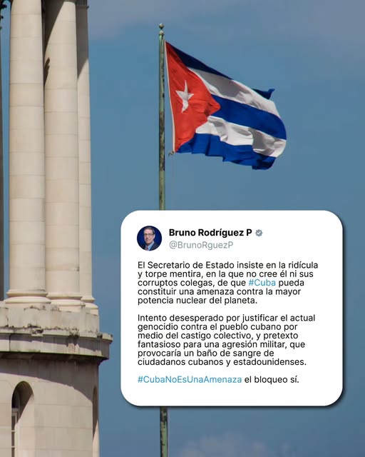 Granma_Digital's tweet photo. Denuncia viceministro del Minrex doble rasero de mendaz informe de EE.UU.
@CarlosFdeCossio  denunció el doble rasero del mendaz informe del Departamento de Estado de Estados Unidos publicado en julio sobre Cuba
https://t.co/X2tsLLFxmv https://t.co/R06Rkrv71u