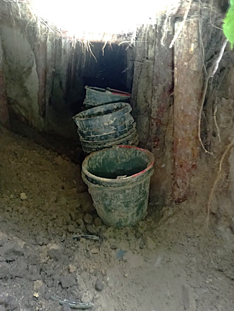 visegrad24's tweet photo. 🇱🇹 Lithuania has accused the regime in Belarus of helping illegal migrants build tunnels under the border fence

Border Guard chief Rustamas Liubajevas said about 10 underground tunnels have been discovered this year, some 30–40 meters long and up to 8 meters deep, reinforced with wood. 

He argued that such complex structures would be impossible without assistance from the Belarusian regime forces.