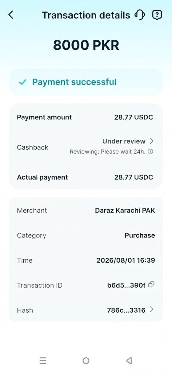 Nifa9267's tweet photo. @BitgetWallet
#BitgetWalletAssetback
🚨 Paying on Daraz and other platforms just got a crypto upgrade 🚀
With the Bitget Wallet Card, you’re not just shopping — you’re earning cashback in crypto while spending USDT straight from your wallet. 🔥 https://t.co/i5XbWiF9OA