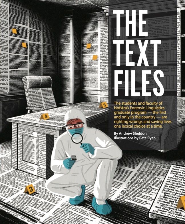 morgangaynin's tweet photo. Congratulations to Pete Ryan for winning a CASE award for illustrations for Hofstra University: The Text Files. One of only 5 winners in the illustration category this year! 

https://t.co/uHqDrUaqA5 https://t.co/t82GbDll0E
