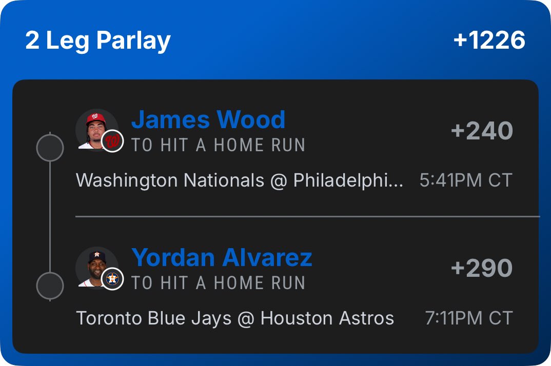 DagrtDane's tweet photo. https://t.co/omR48IOrZx
Check out my bet on FanDuel Sportsbook! 

The only right answer today  #Gambling𝕏 #mlb https://t.co/1eyFzNY76P