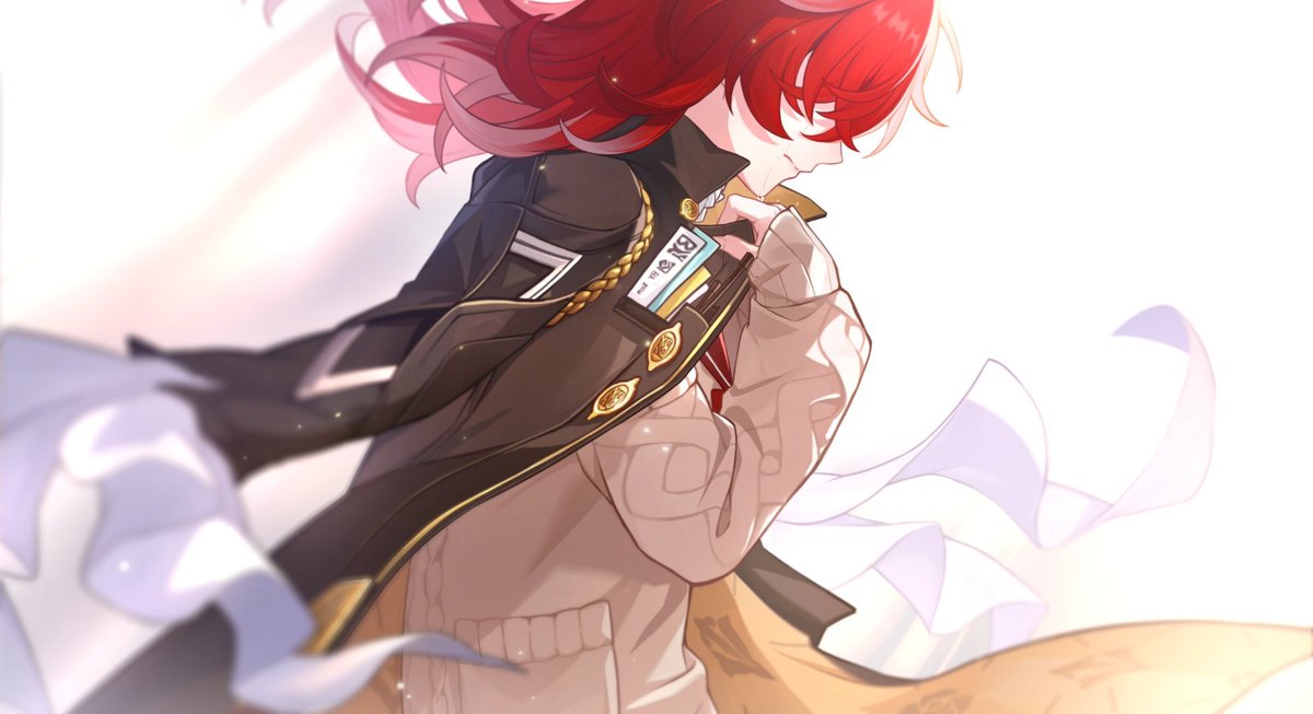 crimsoncoffee's tweet photo. thinking of himeko desperately holding onto the warmth in that coat where motoko used to be https://t.co/74bYWAIVh6