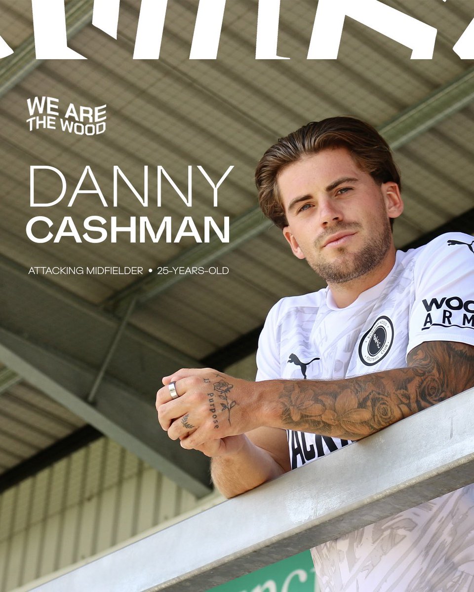 boreham_woodfc's tweet photo. We are thrilled to announce the signing of Danny Cashman on loan from Crawley Town until the end of the 2026/27 season! 👊

🔗 https://t.co/RuoiE7UvSY

#WeAreTheWood https://t.co/4a4M2uurHE