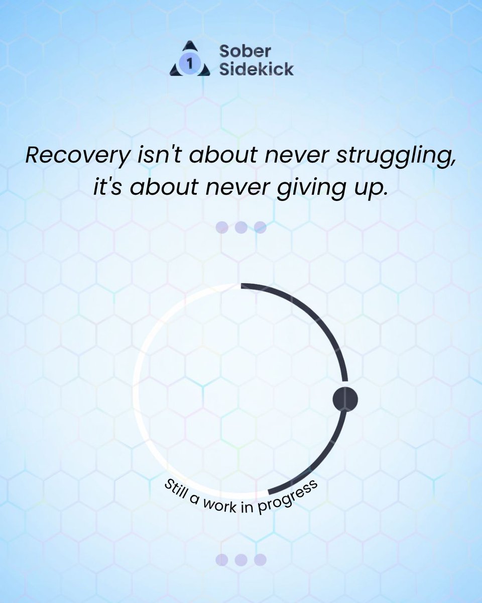 MySoberSidekick's tweet photo. Finding others to go through the journey with is key. 🩵

#sobriety #recovery #odaat #sobersidekick #recoverysupport #addictionrecovery #community https://t.co/gHmH0cQIgz