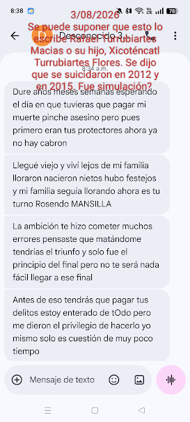 Lobo60577253's tweet photo. @Claudiashein @SEGOB_mx @FGRMexico
@LeniaBatres @OHarfuch @cesargutipri @Mtro_Fili @ErnestinaGodoy_ @CIDH @MarxArriaga
@DnielleCabrera Mi historia no son dichos solamente, también son hechos comprobables. ¿Esta es la razón de criminalizarme? Calcular retroactivo de 2003 al 2026. https://t.co/SIIRcVQg8b