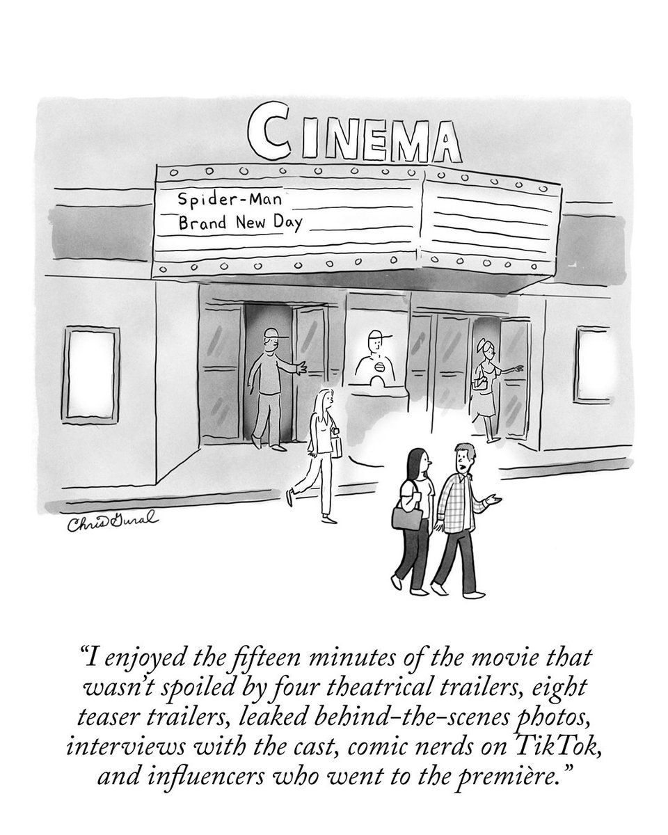 newyorkerhumor's tweet photo. Today's Daily Cartoon, by Chris Gural. https://t.co/ck8OwRf2HC
