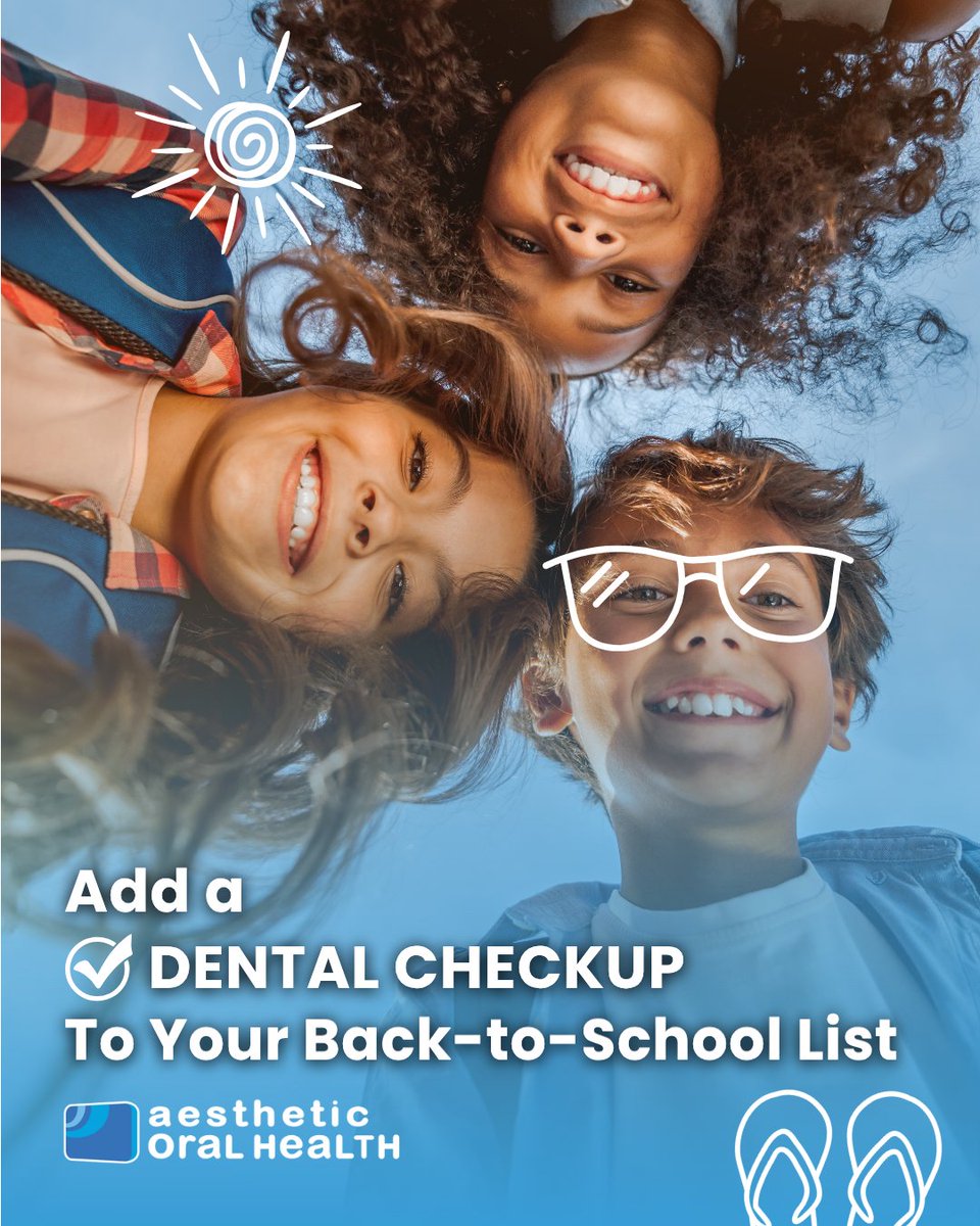 DrPeterTz's tweet photo. A new school year often comes with a long to-do list, and a dental check-up is worth making time for. Routine visits can help protect oral health, refresh home care habits, and give patients a strong start to the season. Request an appointment today at https://t.co/Scbn1w3Or1. https://t.co/RWk4cKvD1V
